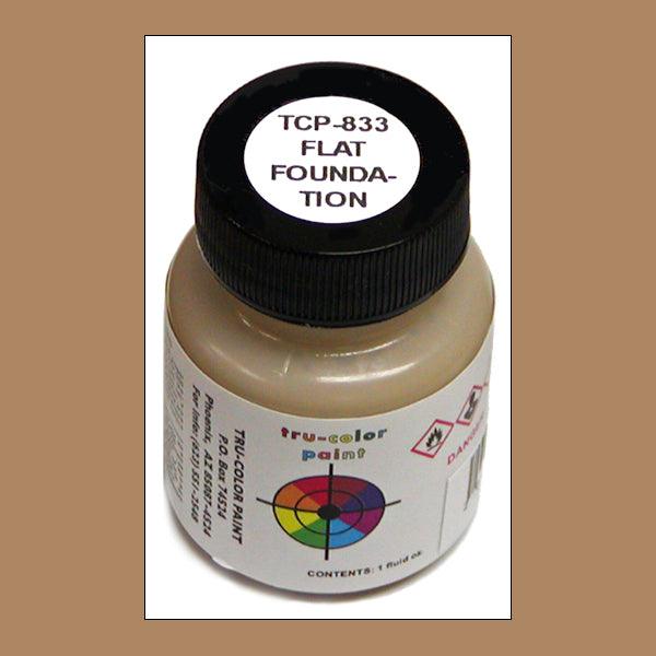 Flat FOUNDATION 1 oz bottle (Paint brush-ready) Tru-Color Paint - Arizona Hobbies LLC