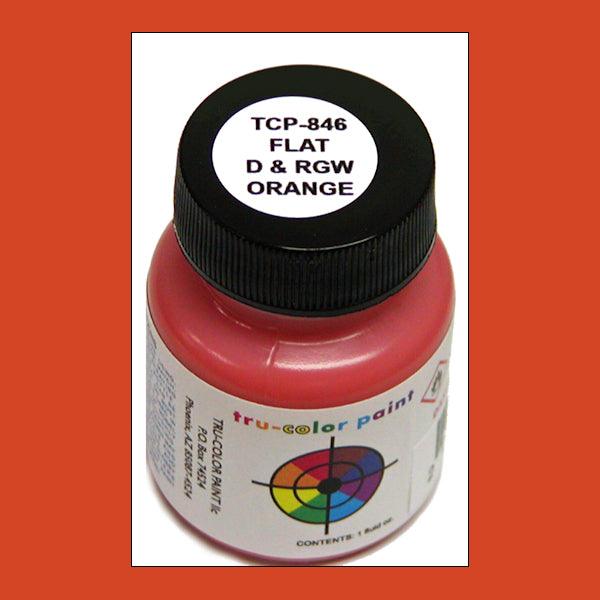 Flat Rio Grande ORANGE 1 oz bottle (Paint brush-ready) Tru-Color Paint - Arizona Hobbies LLC