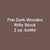 Flat DARK WOODEN RIFLE STOCK 2 oz. bottle (Paint brush-ready) TCP-876-2