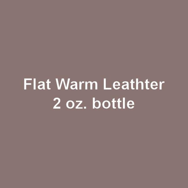 Flat WARM LEATHER 2 oz bottle (Paint brush-ready) Tru-Color Paint SPECIAL ORDER ONLY - Arizona Hobbies LLC