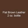 Flat BROWN LEATHER 2 oz. bottle (Paint brush-ready) TCP-878-2