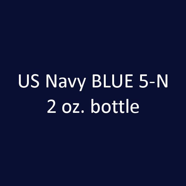 U.S. Navy BLUE 5-N 2 oz bottle (Airbrush-ready) Tru-Color Paint SPECIAL ORDER ONLY - Arizona Hobbies LLC