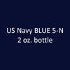 U.S. Navy BLUE 5-N 2 oz. bottle (Airbrush-ready) tcp-1007-2