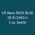 U.S. Navy DECK BLUE 20-B (1942-1945) 2 oz. bottle (Airbrush-ready) tcp-1010-2