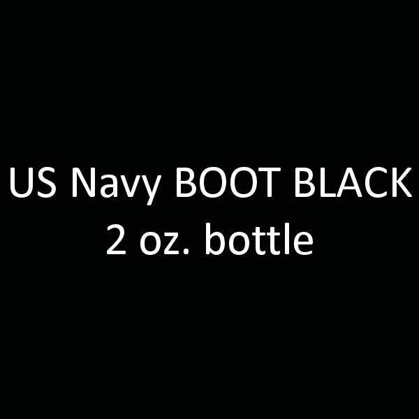 U.S. Navy BOOT BLACK 2 oz. bottle (Airbrush-ready) tcp-1015-2