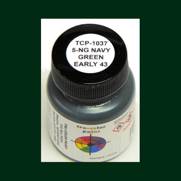 U.S. Navy GREEN 5-NG (early 1943) 1 oz bottle (Airbrush-ready) Tru-Color Paint - Arizona Hobbies LLC