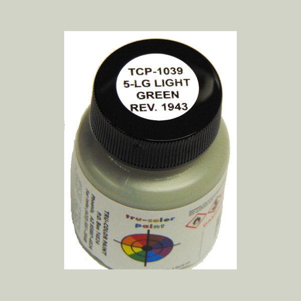 U.S. Navy LIGHT GREEN 5-LG (1943 revised) 1 oz bottle (Airbrush-ready) Tru-Color Paint - Arizona Hobbies LLC