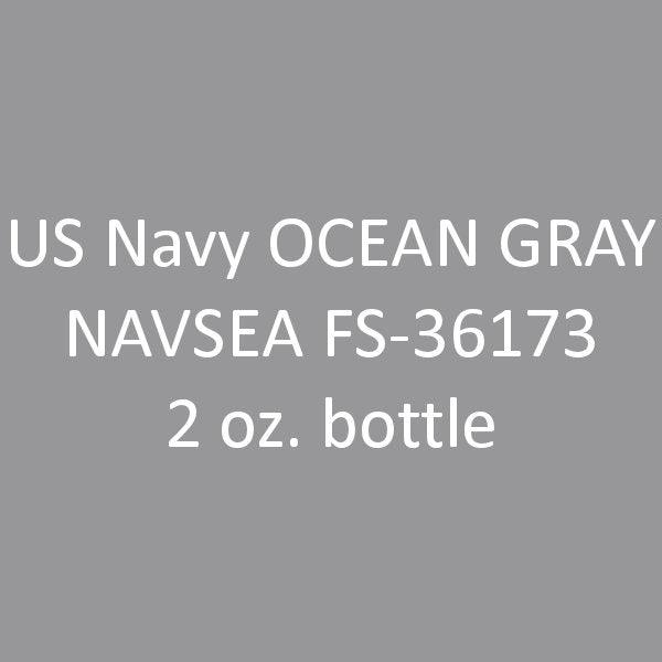 U.S. Navy OCEAN GRAY NAVSEA FS-36173 2 oz bottle (Airbrush-ready) Tru-Color Paint SPECIAL ORDER ONLY - Arizona Hobbies LLC