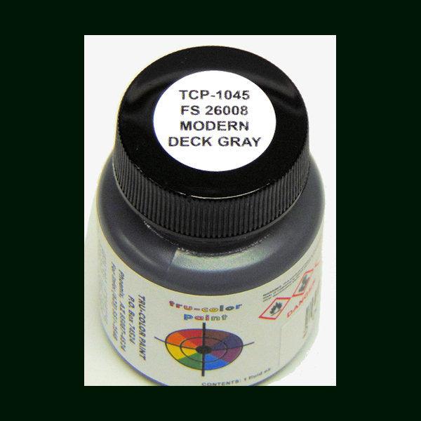 U.S. Navy MODERN DECK GRAY (all other ships) FS-26008 1 oz bottle (Airbrush-ready) Tru-Color Paint - Arizona Hobbies LLC