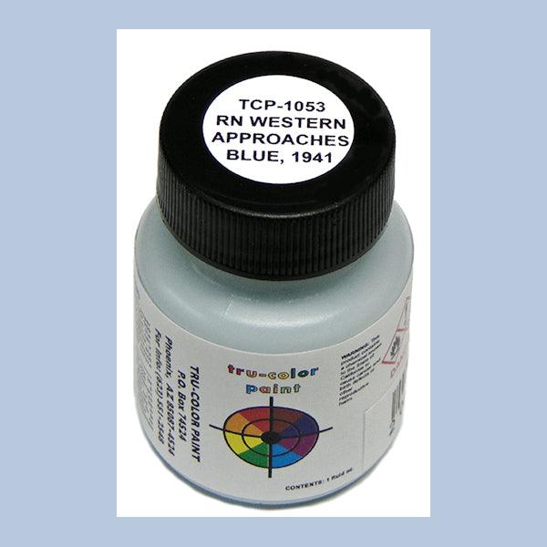 Royal Navy WESTERN APPROACHES BLUE 1941 1 oz bottle (Airbrush-ready) Tru-Color Paint - Arizona Hobbies LLC