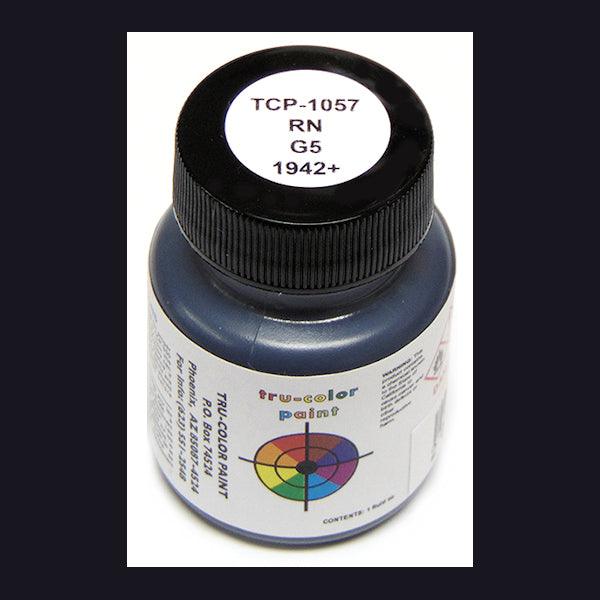 Royal Navy G5 EXTRA DARK GREY 1942-on 1 oz bottle (Airbrush-ready) Tru-Color Paint - Arizona Hobbies LLC