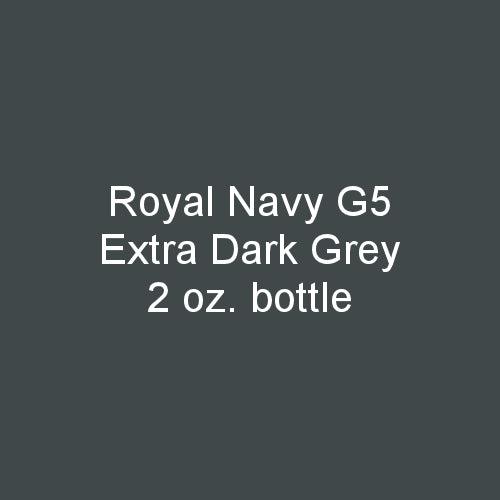 Royal Navy G5 EXTRA DARK GREY 1942-on 2 oz bottle (Airbrush-ready) Tru-Color Paint SPECIAL ORDER ONLY - Arizona Hobbies LLC