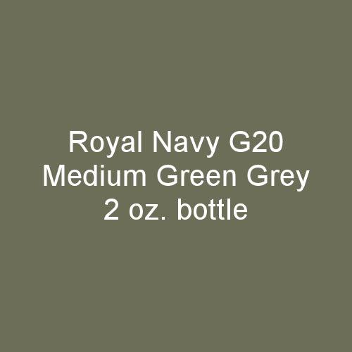 Royal Navy G20 MEDIUM GREEN GREY 1942-on 2 oz bottle (Airbrush-ready) Tru-Color Paint SPECIAL ORDER ONLY - Arizona Hobbies LLC