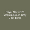 Royal Navy G20 MEDIUM GREEN GREY 1942-on 2 oz. bottle (Airbrush-ready) tcp-1059-2