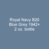 Royal Navy B20 MEDIUM BLUE-GREY 1942-on 2 oz. bottle (Airbrush-ready) tcp-1062-2