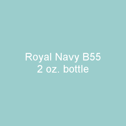 Royal Navy B55 LIGHT GREEN-BLUE 1942-on 2 oz. bottle (Airbrush-ready)