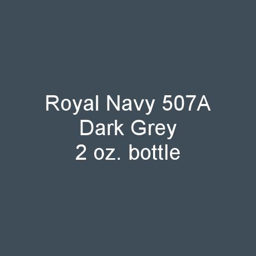 Royal Navy 507A DARK GREY 1920-1941 2 oz bottle (Airbrush-ready) Tru-Color Paint SPECIAL ORDER ONLY - Arizona Hobbies LLC