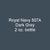 Royal Navy 507A DARK GREY 1920-1941 2 oz. bottle (Airbrush-ready) tcp-1066-2
