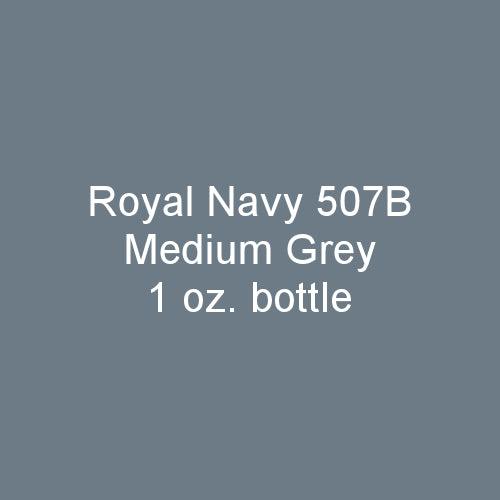 Royal Navy 507B MEDIUM GREY 1920-1941 1 oz bottle (Airbrush-ready) Tru-Color Paint - Arizona Hobbies LLC