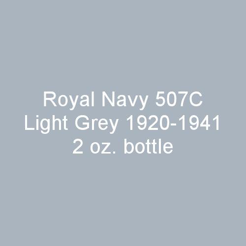 Royal Navy 507C LIGHT GREY 1920-1941 2 oz bottle (Airbrush-ready) Tru-Color Paint SPECIAL ORDER ONLY - Arizona Hobbies LLC