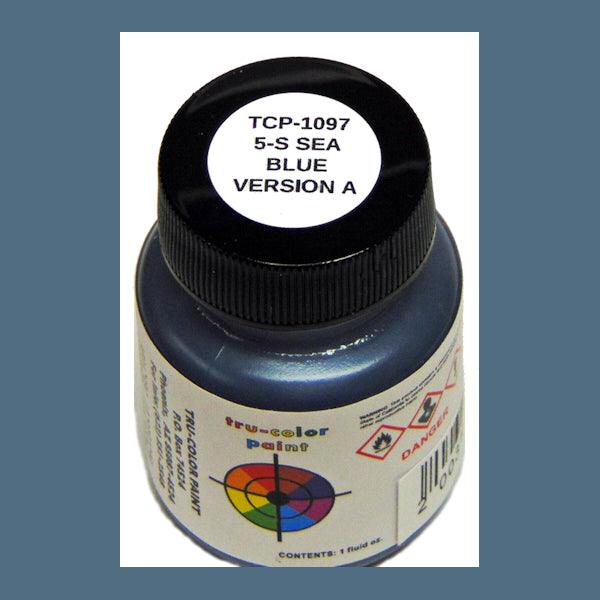 U.S. Navy SEA BLUE 5-S Version A 1 oz bottle (Airbrush-ready) Tru-Color Paint - Arizona Hobbies LLC
