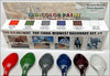 Midwest Railroads Set #1 (6 colors) (Airbrush-ready) tcps-11004