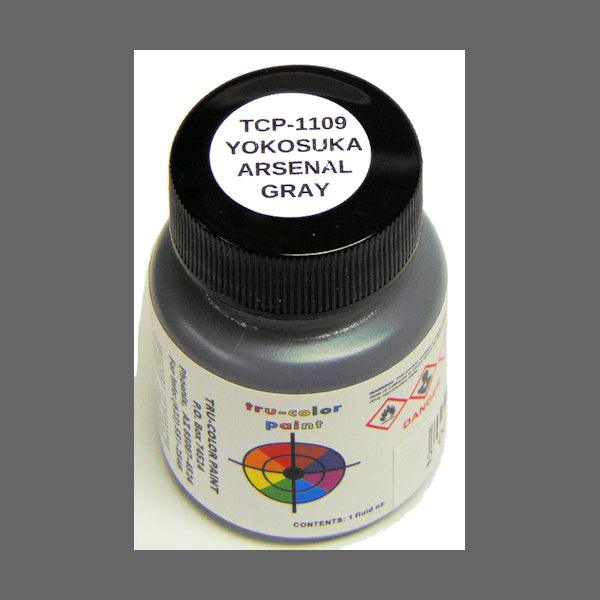 IJN ARSENAL GRAY YOKOSUKA A 1 oz bottle (Airbrush-ready) Tru-Color Paint - Arizona Hobbies LLC