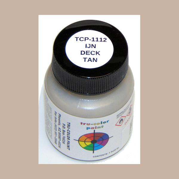 IJN DECK TAN 1 oz bottle (Airbrush-ready) Tru-Color Paint - Arizona Hobbies LLC