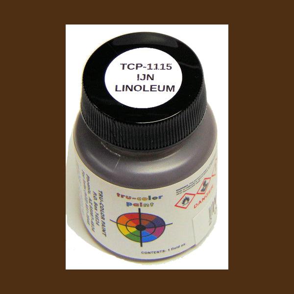 IJN LINOLEUM 1 oz bottle (Airbrush-ready) Tru-Color Paint - Arizona Hobbies LLC