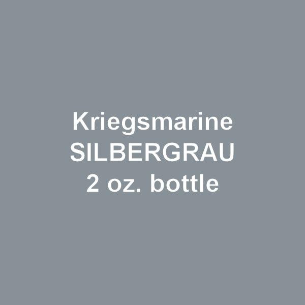 Kriegsmarine SILBERGRAU (Silver-Gray) 2 oz bottle (Airbrush-ready) Tru-Color Paint SPECIAL ORDER ONLY - Arizona Hobbies LLC