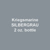 Kriegsmarine SILBERGRAU (Silver-Gray) 2 oz. bottle (Airbrush-ready) tcp-1121-2