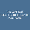 U.S. Air Force LIGHT BLUE FS-35109 2 oz. bottle (Airbrush-ready) tcp-1228-2