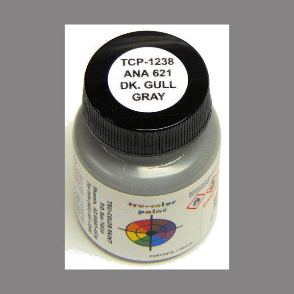 U.S. Navy DARK GULL GRAY ANA-621 (US Navy Atlantic Aircraft) 1 oz bottle (Airbrush-ready) Tru-Color Paint - Arizona Hobbies LLC