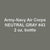 U.S. Army-Navy Air Corps NEUTRAL GRAY No. 43 2 oz. bottle (Airbrush-ready) tcp-1241-2