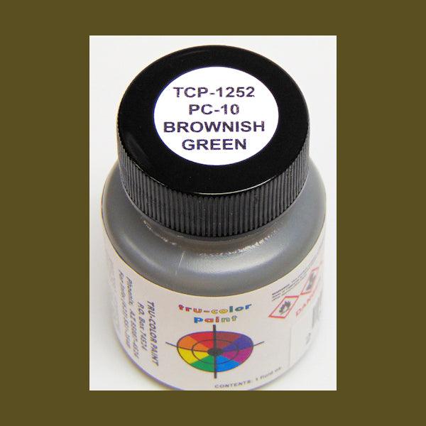 Royal Air Force BROWN-GREEN PC-10 (WWI Bi-Planes) 1 oz bottle (Airbrush-ready) Tru-Color Paint - Arizona Hobbies LLC