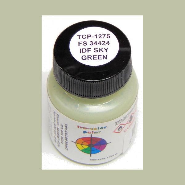 Israel Defense Forces SKY GREEN FS-34424 1 oz bottle (Airbrush-ready) Tru-Color Paint - Arizona Hobbies LLC