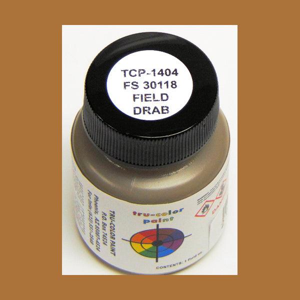 U.S. Army MERDC FIELD DRAB (Armor) FS-30118 1 oz bottle (Airbrush-ready) Tru-Color Paint - Arizona Hobbies LLC
