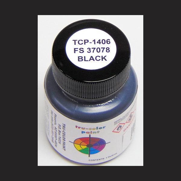 U.S. Army MERDC BLACK (Armor) FS-37078 1 oz bottle (Airbrush-ready) Tru-Color Paint - Arizona Hobbies LLC