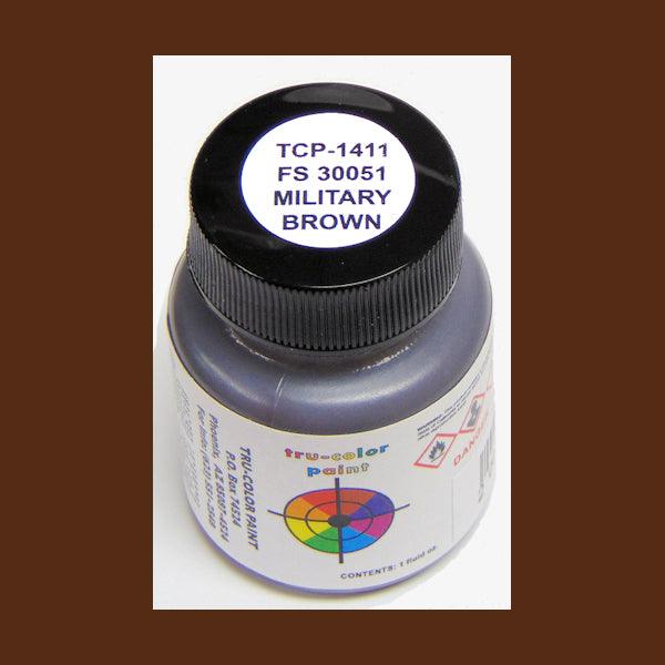 U.S. Army MILITARY BROWN NATO (Armor) FS-30051 1 oz bottle (Airbrush-ready) Tru-Color Paint - Arizona Hobbies LLC