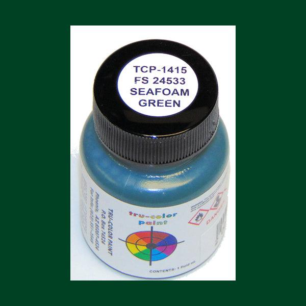 U.S. Army SEAFOAM GREEN (Vehicle Interior) FS 24533 1 oz bottle (Airbrush-ready) Tru-Color Paint - Arizona Hobbies LLC