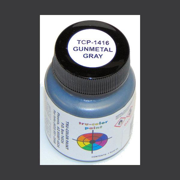 U.S. Army GUN METAL GRAY (Rifles and Howitzers) 1 oz bottle (Airbrush-ready) Tru-Color Paint - Arizona Hobbies LLC