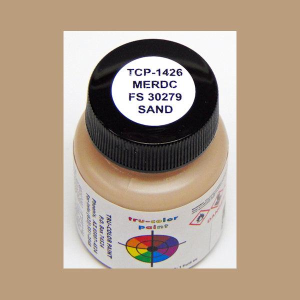 U.S. Army MERDC DESERT SAND (Uniforms) FS-34084 1 oz bottle (Airbrush-ready) Tru-Color Paint - Arizona Hobbies LLC