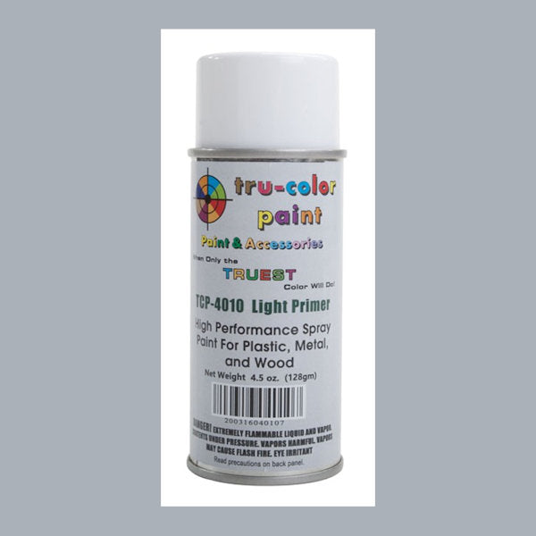 LIGHT GRAY PRIMER (Gloss) 4.5 oz. Spray Can tcp-4010