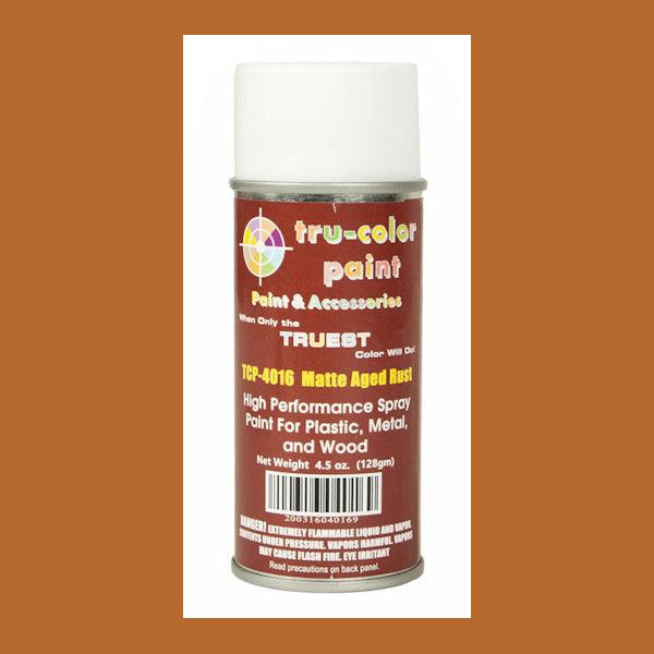 Matte AGED RUST 4.5 oz Spray Can Tru-Color Paint DISCONTINUED WHEN SOLD OUT - Arizona Hobbies LLC