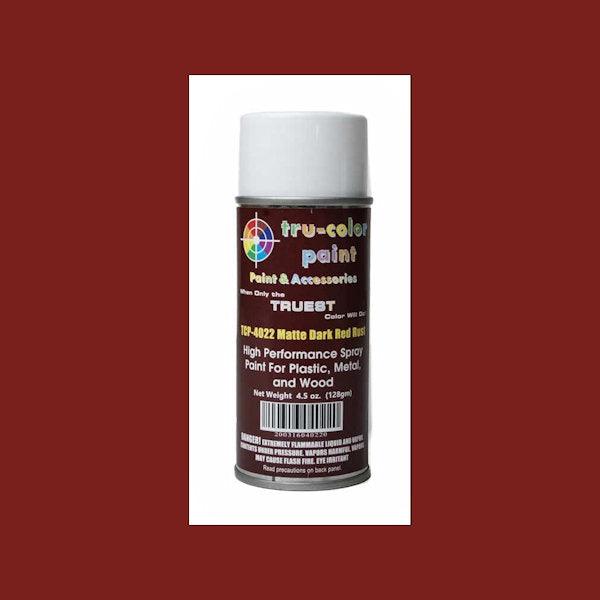 Matte DARK RED RUST 4.5 oz Spray Can Tru-Color Paint DISCONTINUED WHEN SOLD OUT - Arizona Hobbies LLC