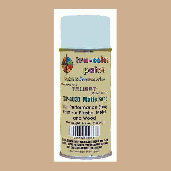 Matte SAND 4.5 oz Spray Can Tru-Color Paint DISCONTINUED WHEN SOLD OUT - Arizona Hobbies LLC