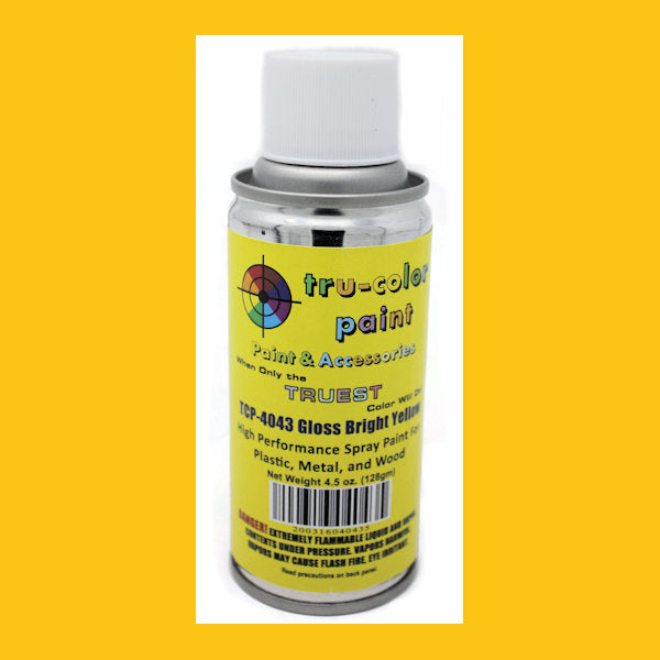 Gloss BRIGHT YELLOW 4.5 oz. Spray Can tcp-4043