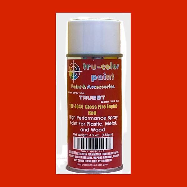 Gloss FIRE ENGINE RED 4.5 oz Spray Can Tru-Color Paint DISCONTINUED WHEN SOLD OUT - Arizona Hobbies LLC