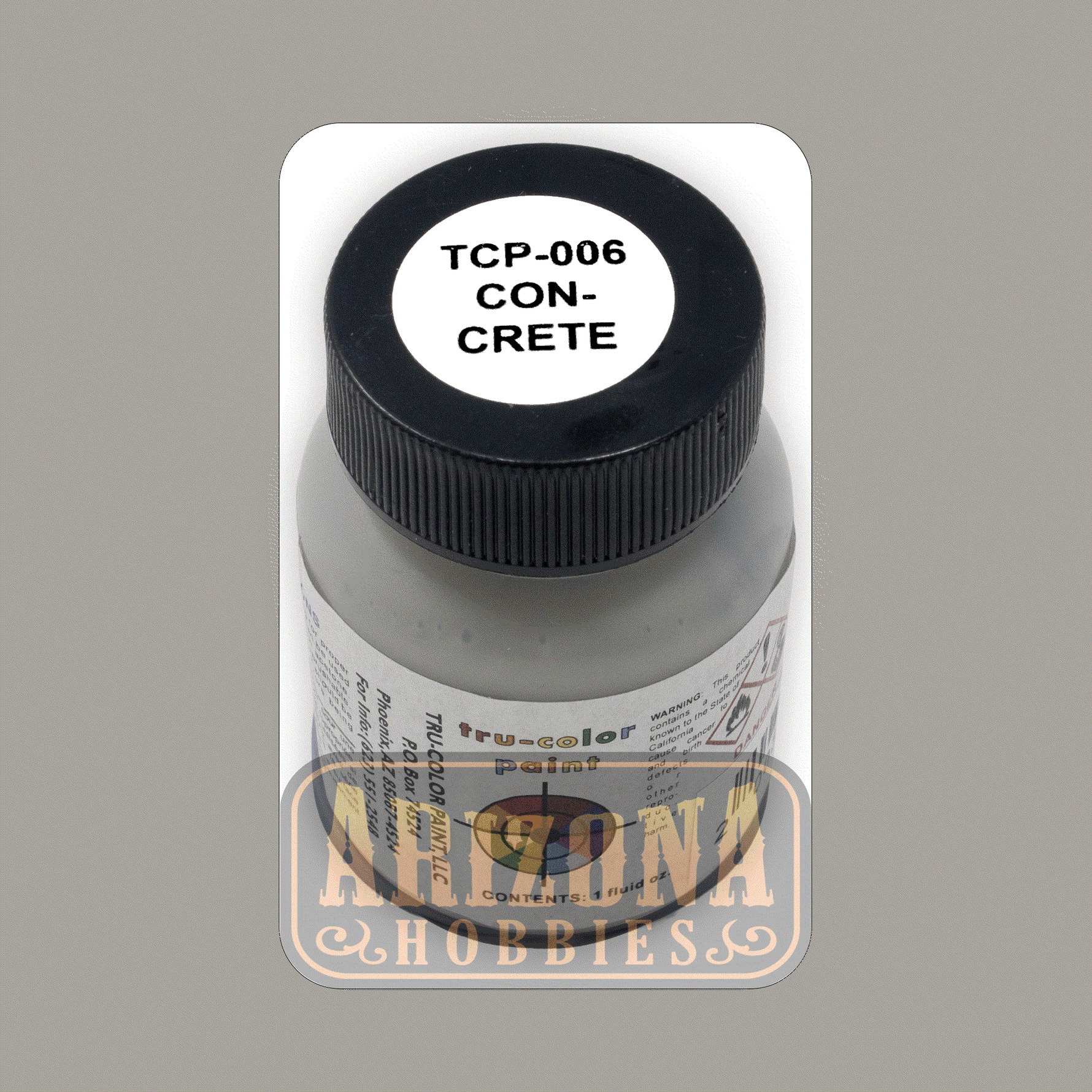 CONCRETE 1-oz bottle (Airbrush-ready) Tru-Color Paint
