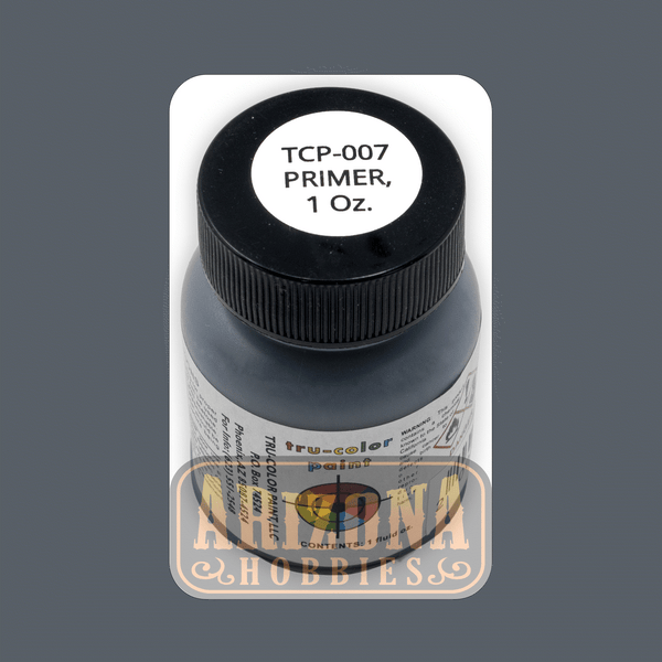 DARK GRAY PRIMER 1-oz bottle (Airbrush-ready) Tru-Color Paint